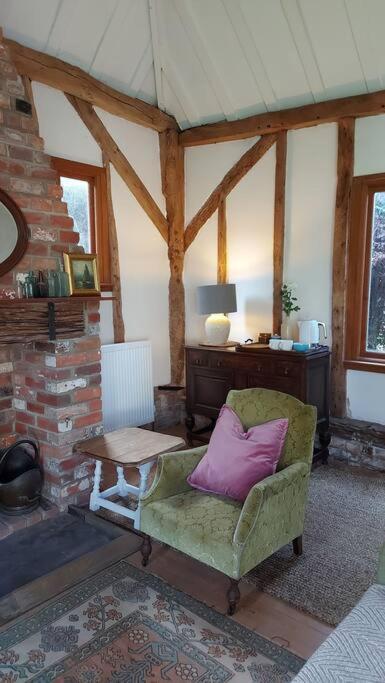 Ferienwohnung Brooklands Barn Lower Swanwick Exterior foto